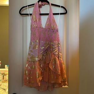 New with tags loveshackfancy cambria mini dress